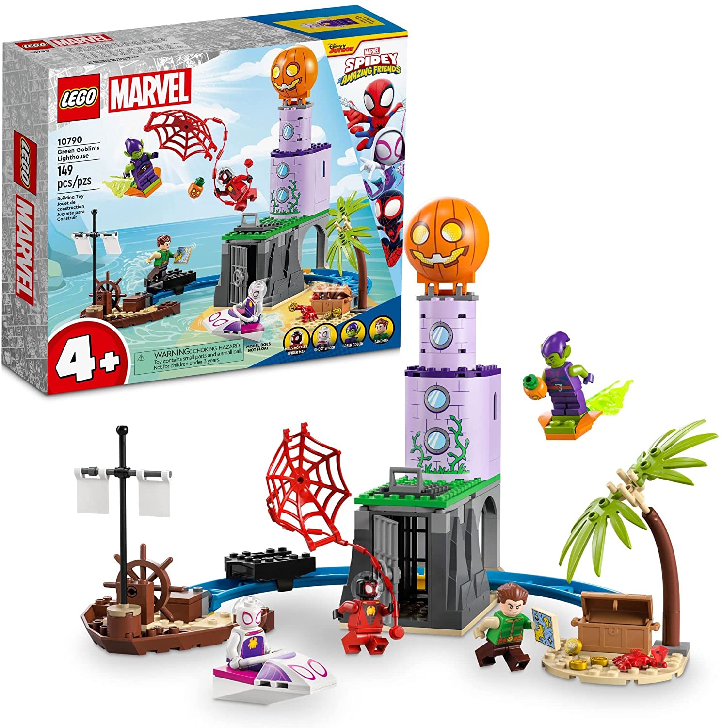 LEGO-« Marvel Spiderman Green Goblins Lighthouse