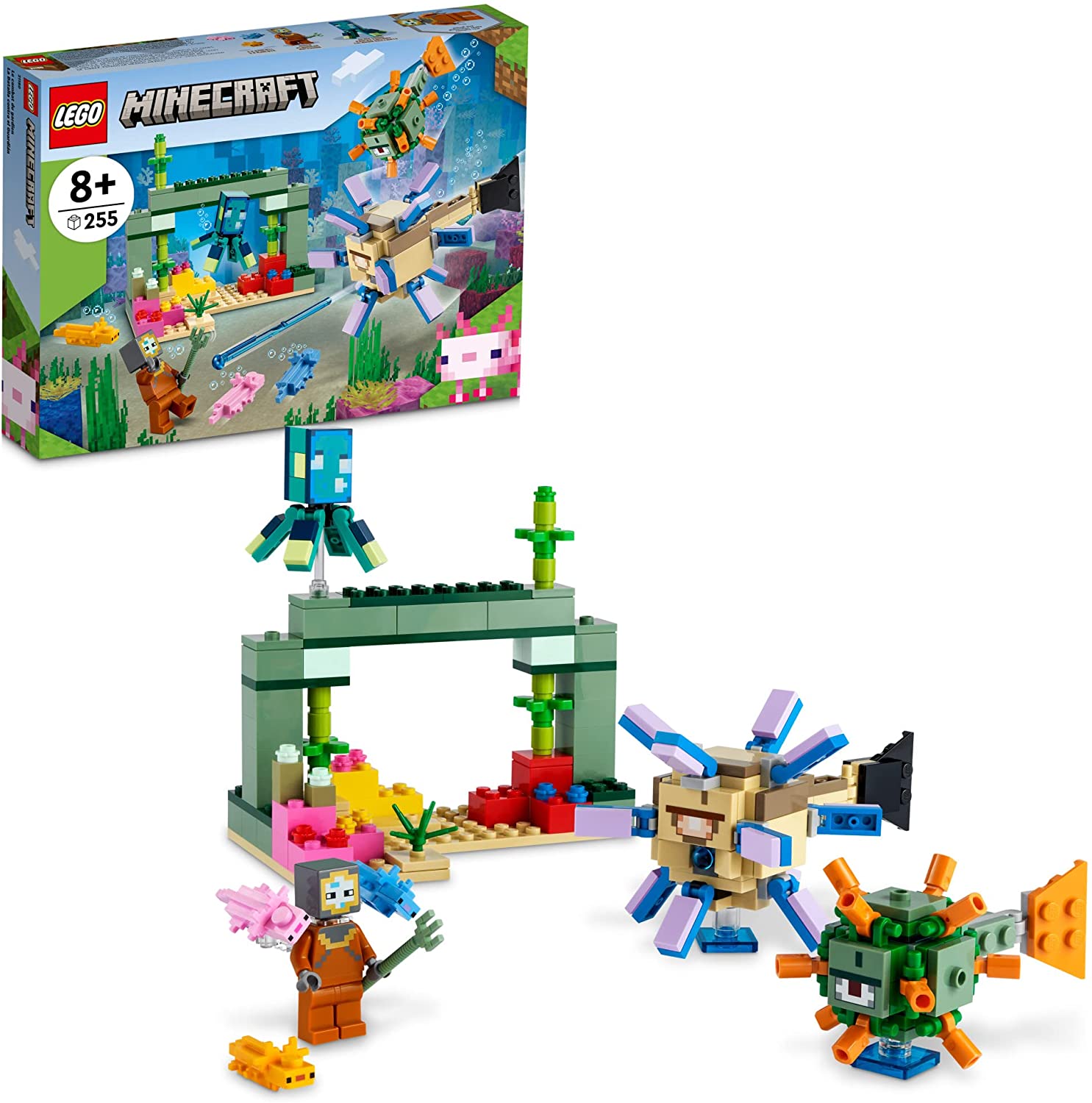 LEGO-« Minecraft the Guardian Battle