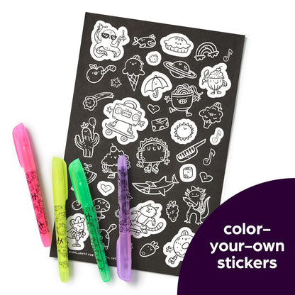 Rainbow Neon Hidden Pictures