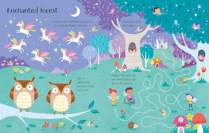 Wipe Clean Fairy Activity Book