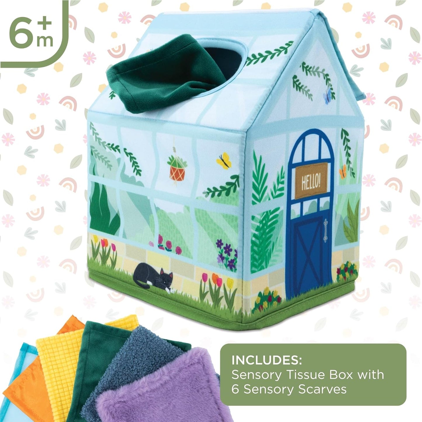 Sensory Peek and Pull Tissue Box