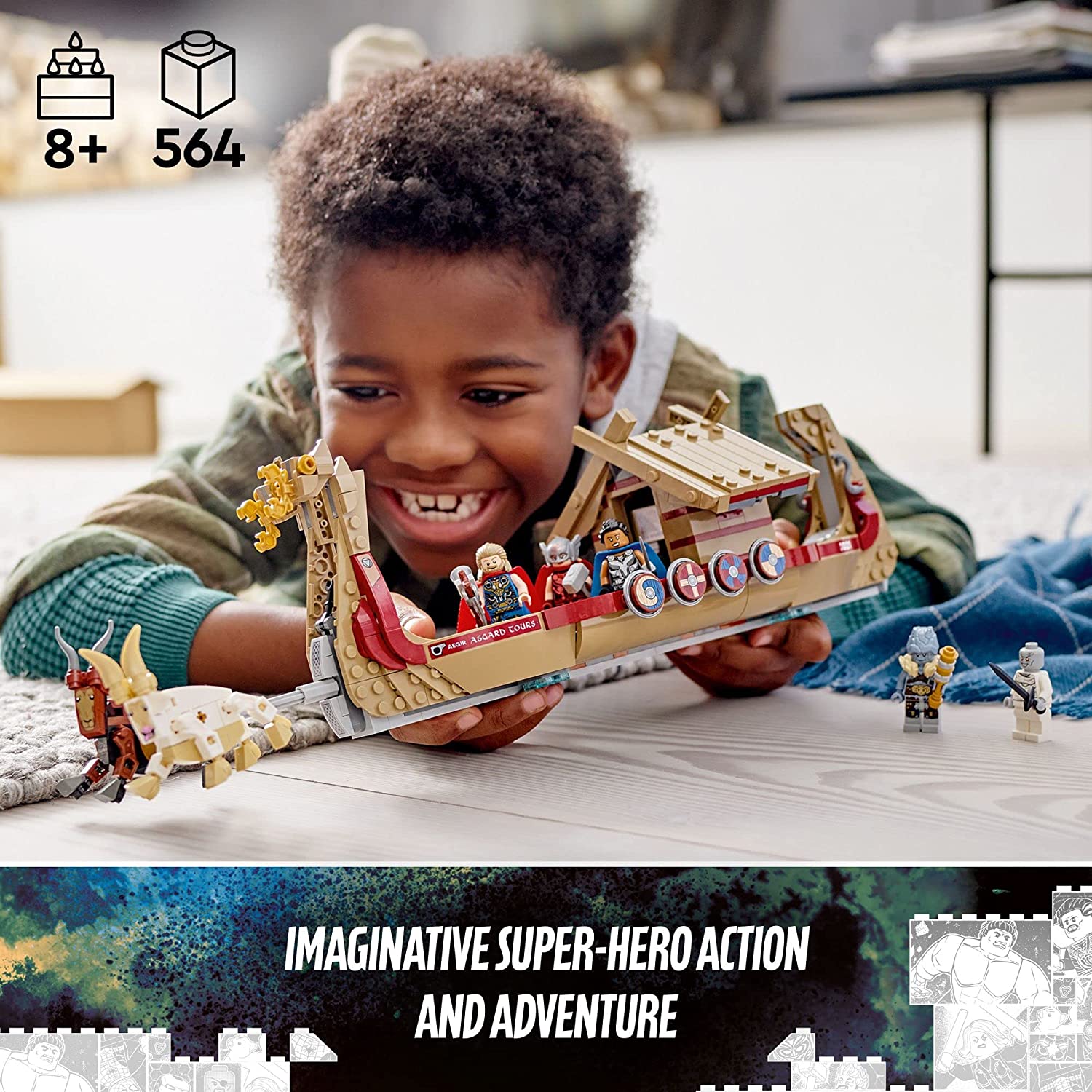 LEGO-« Thor the Goat Boat