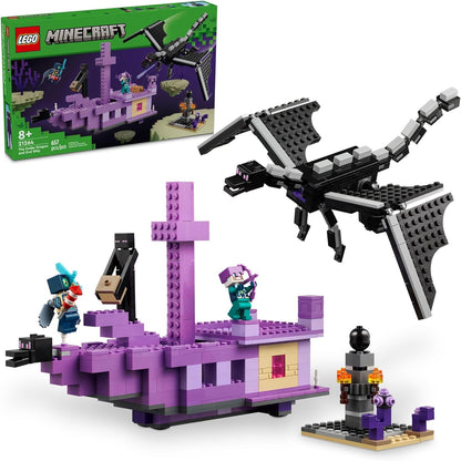 LEGO-« Ender Dragon and End Ship