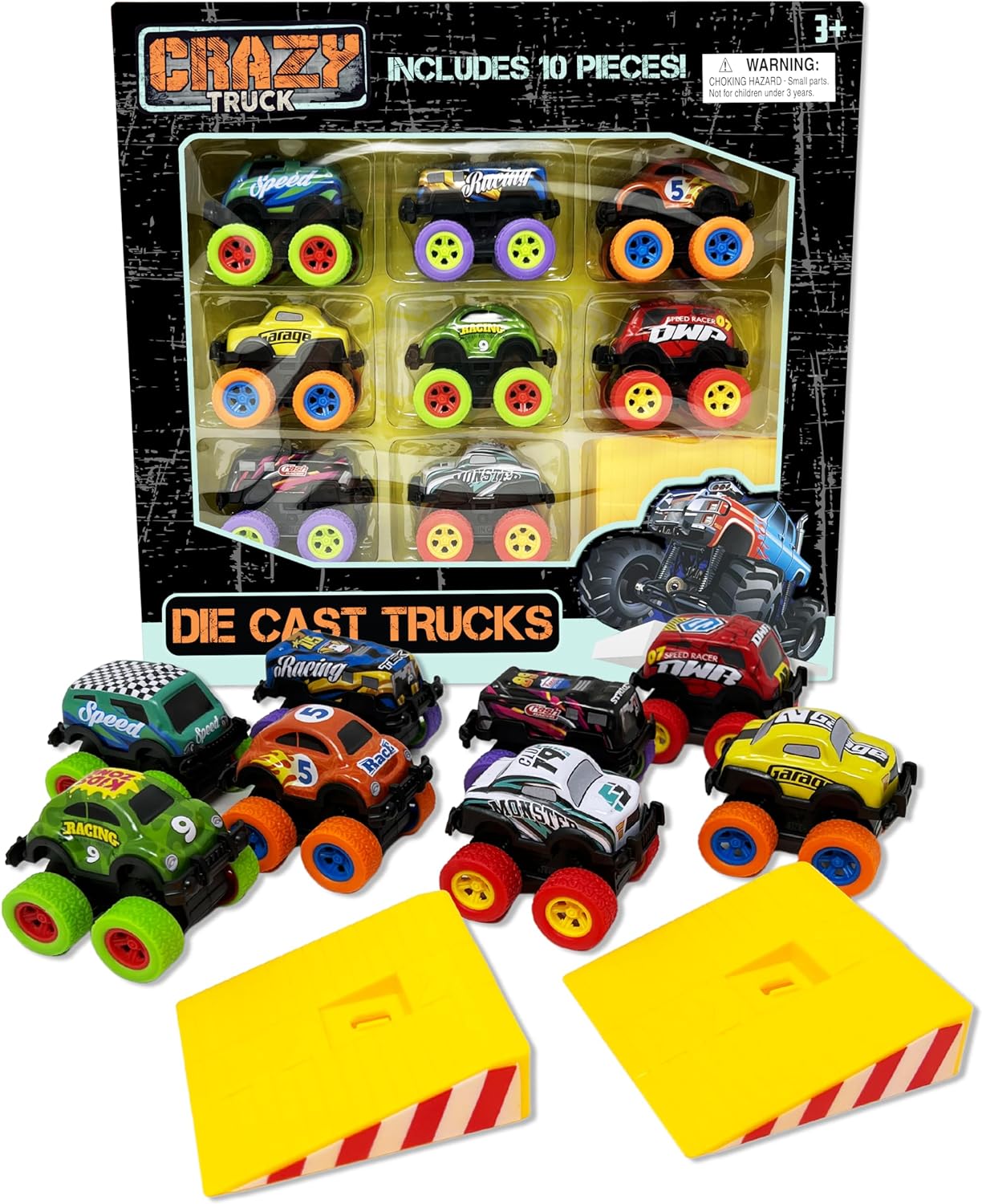 Diecast Pull Back Trucks