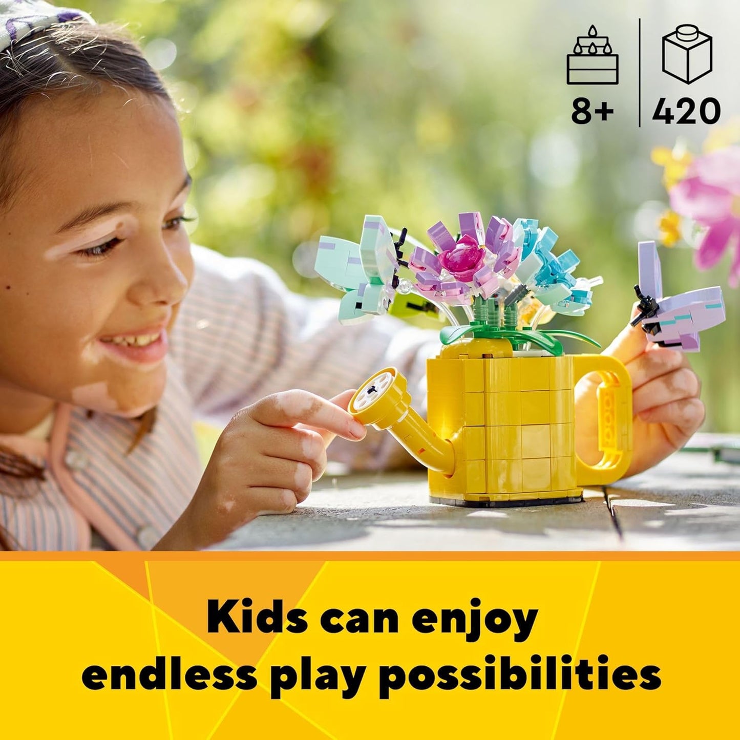 LEGO-« Flowers in Watering Can