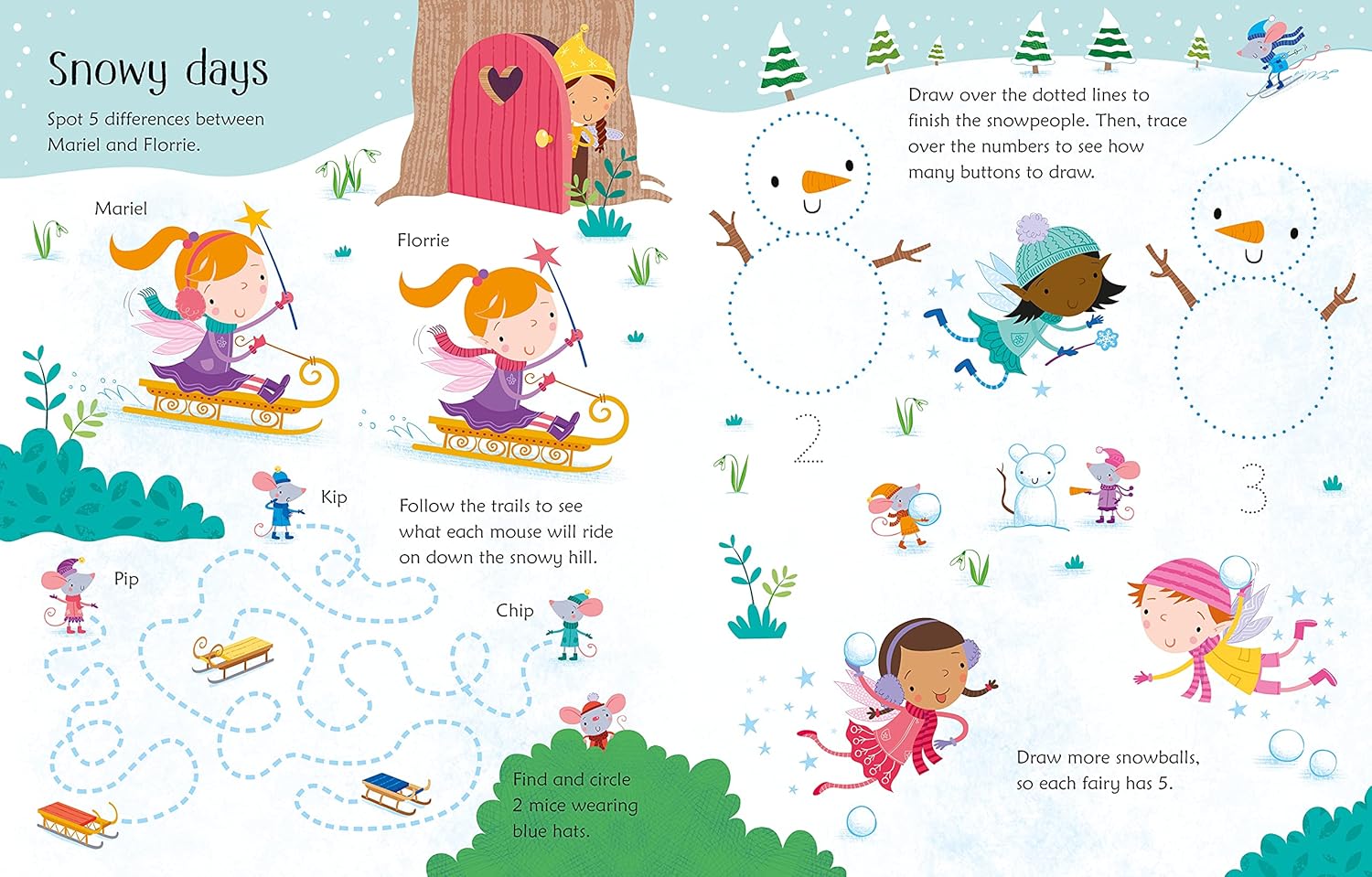 Wipe Clean Fairy Activity Book