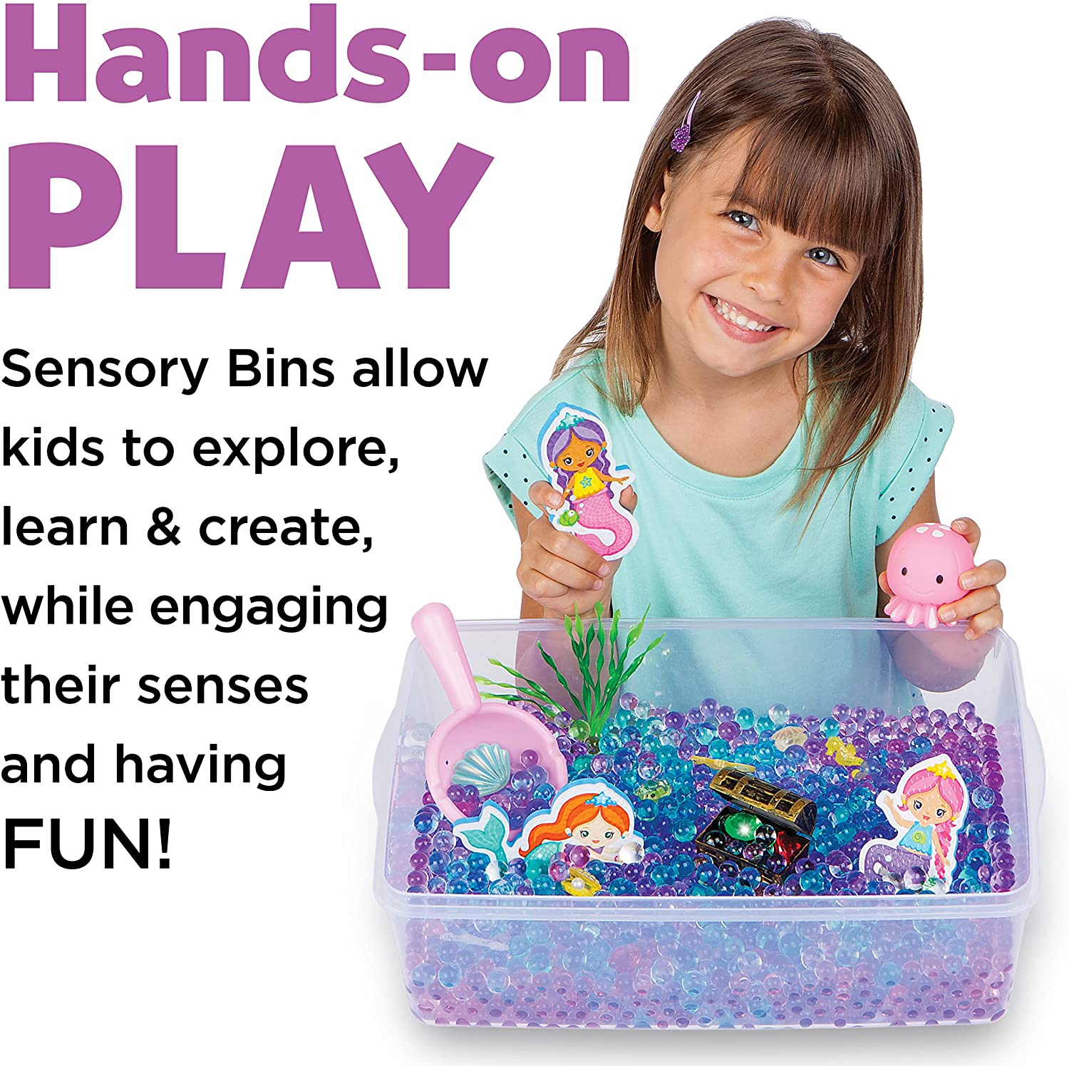 Sensory Bin Mermaid Lagoon