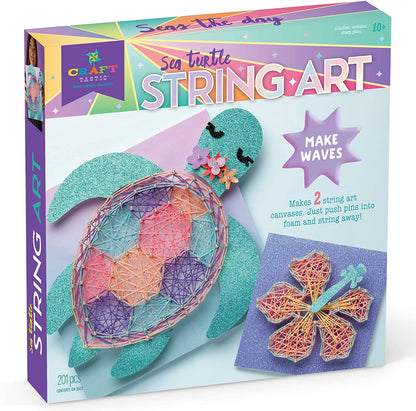 Craft-Tastic Sea Turtle String Art