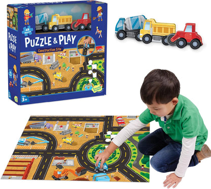 Puzzle & Play Construction Site