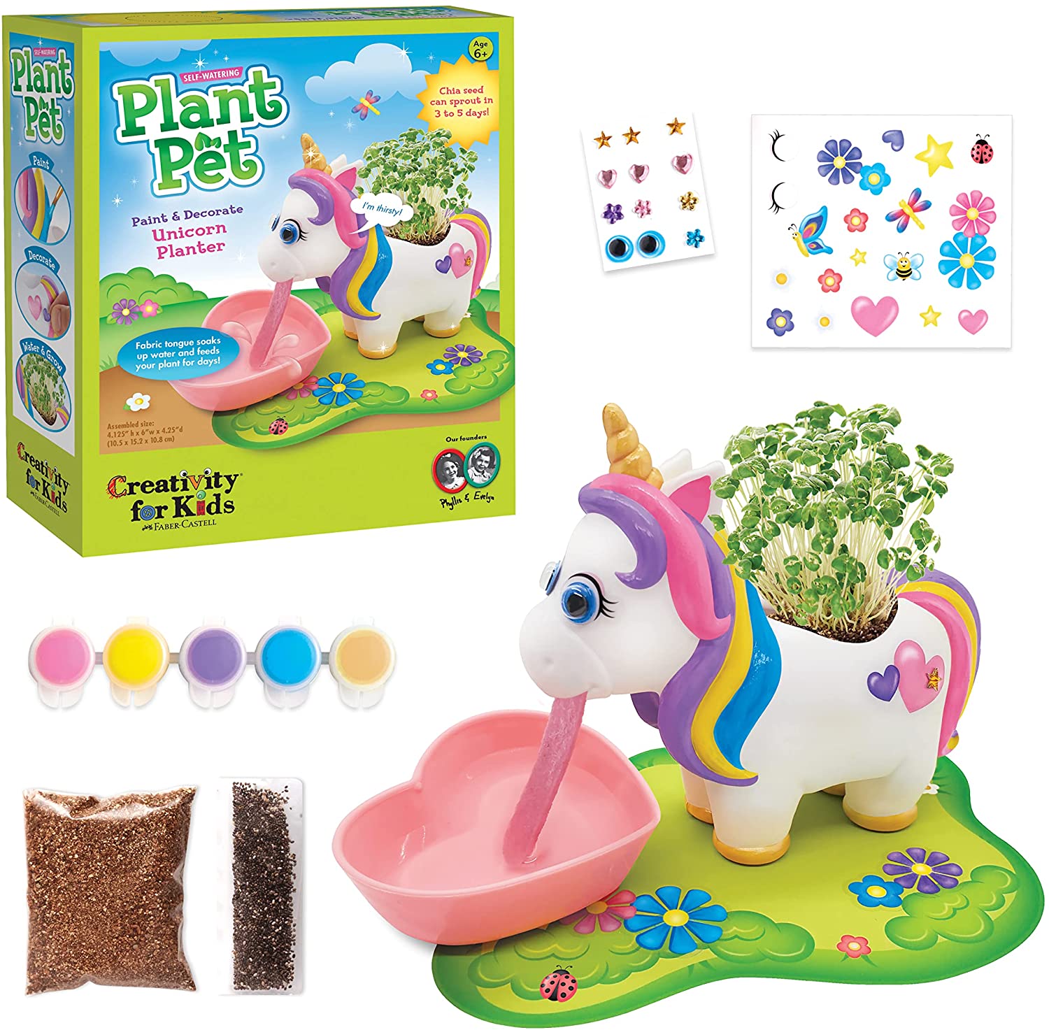 Self-Watering Plant Pet Unicorn