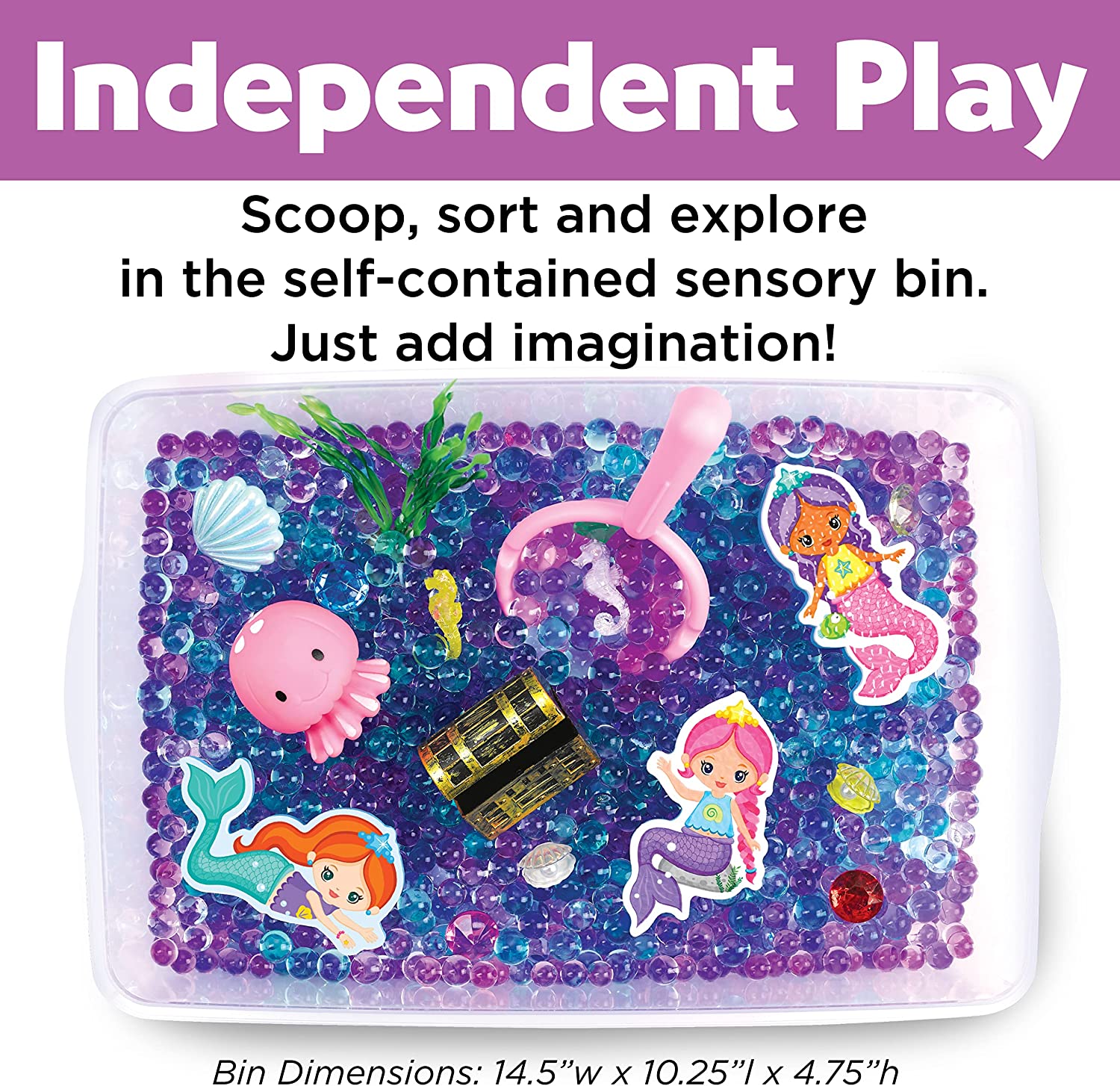 Sensory Bin Mermaid Lagoon