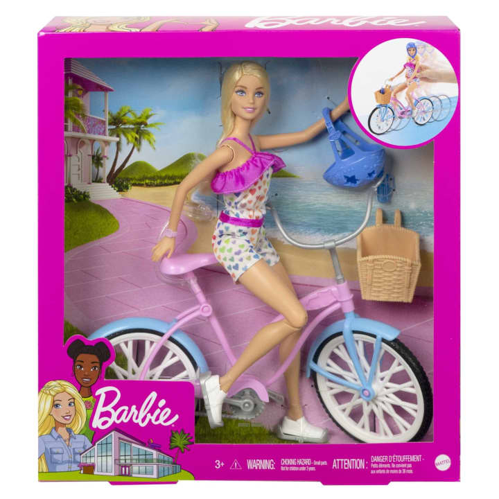 Barbie Doll & Bicycle