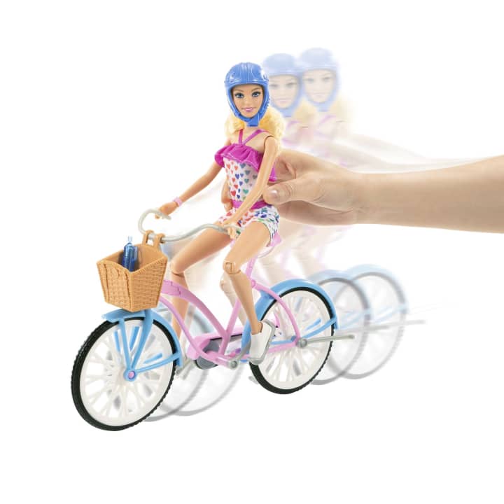 Barbie Doll & Bicycle