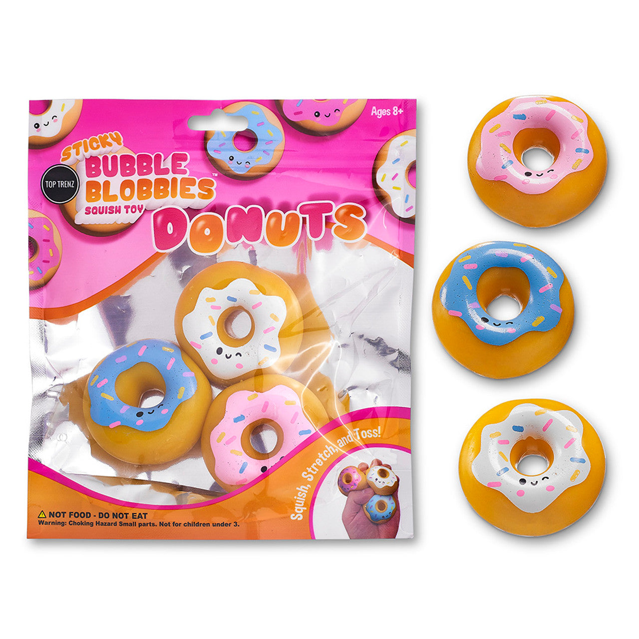 Sticky Bubble Blobbies - Donuts-1