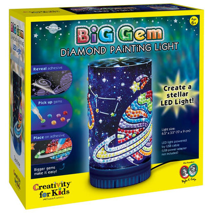 Gem Diamond Painting Light