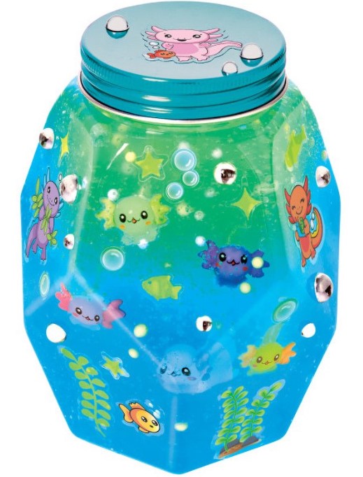 Glowing Axolotl Aquarium