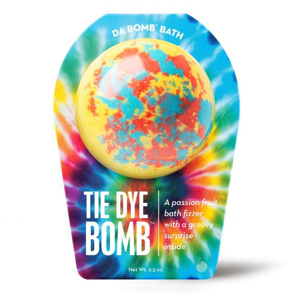 Tie Dye Yellow Bath Bomb
