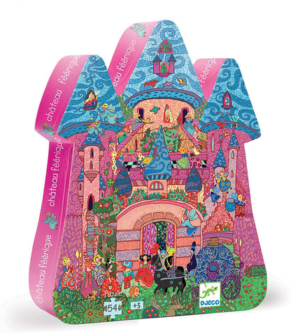 Silhouette the Fairy Castle Puzzle 54 Piece