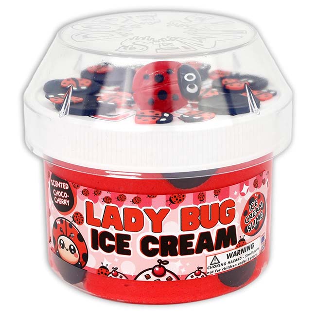 Ladybug Ice Cream