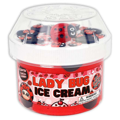 Ladybug Ice Cream