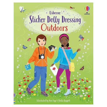 Sticker Dolly Dressing Outdoors