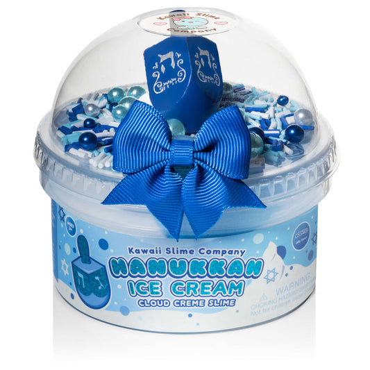 Hannakah Ice Cream Slime