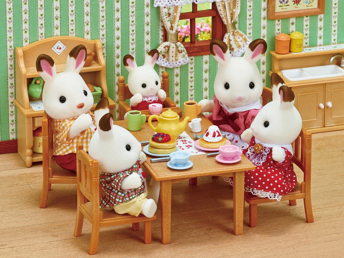 Chocolate Rabbit Family Calico Critters