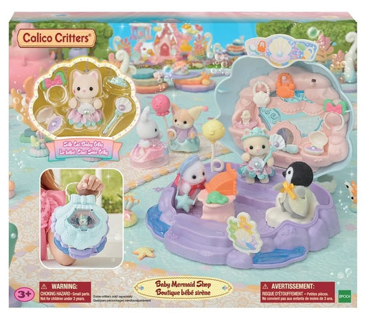 Baby Mermaid Shop Calico Critters