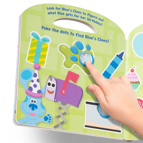 Poke a Dot Blues Clues and You Shapes with Blue