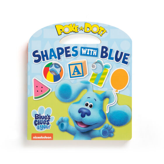 Poke a Dot Blues Clues and You Shapes with Blue