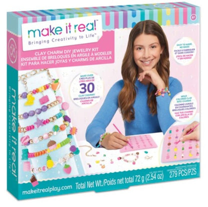 Clay Charm Diy Jewelry Kit