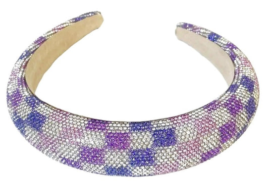 Era Crystal Check Headband