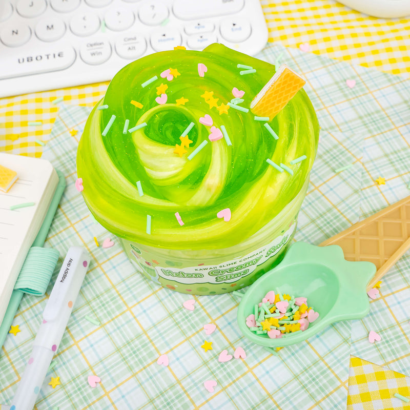 Melon Creamy Soda Slime 2 in 1