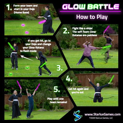 Glow Battle Ninja Version