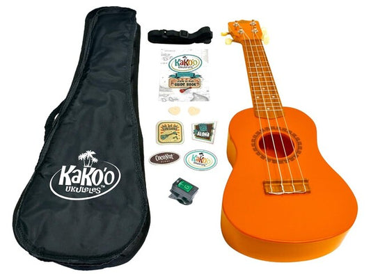Kako'o Ukelele Sunrise Orange