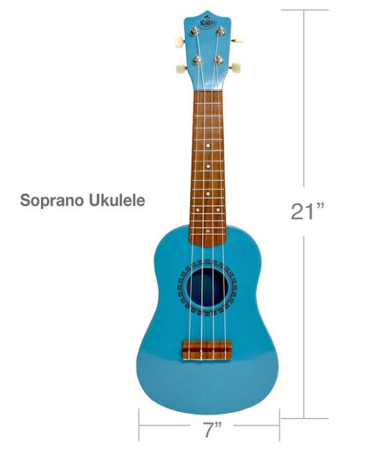 Kako'o Ukelele Pacific Blue