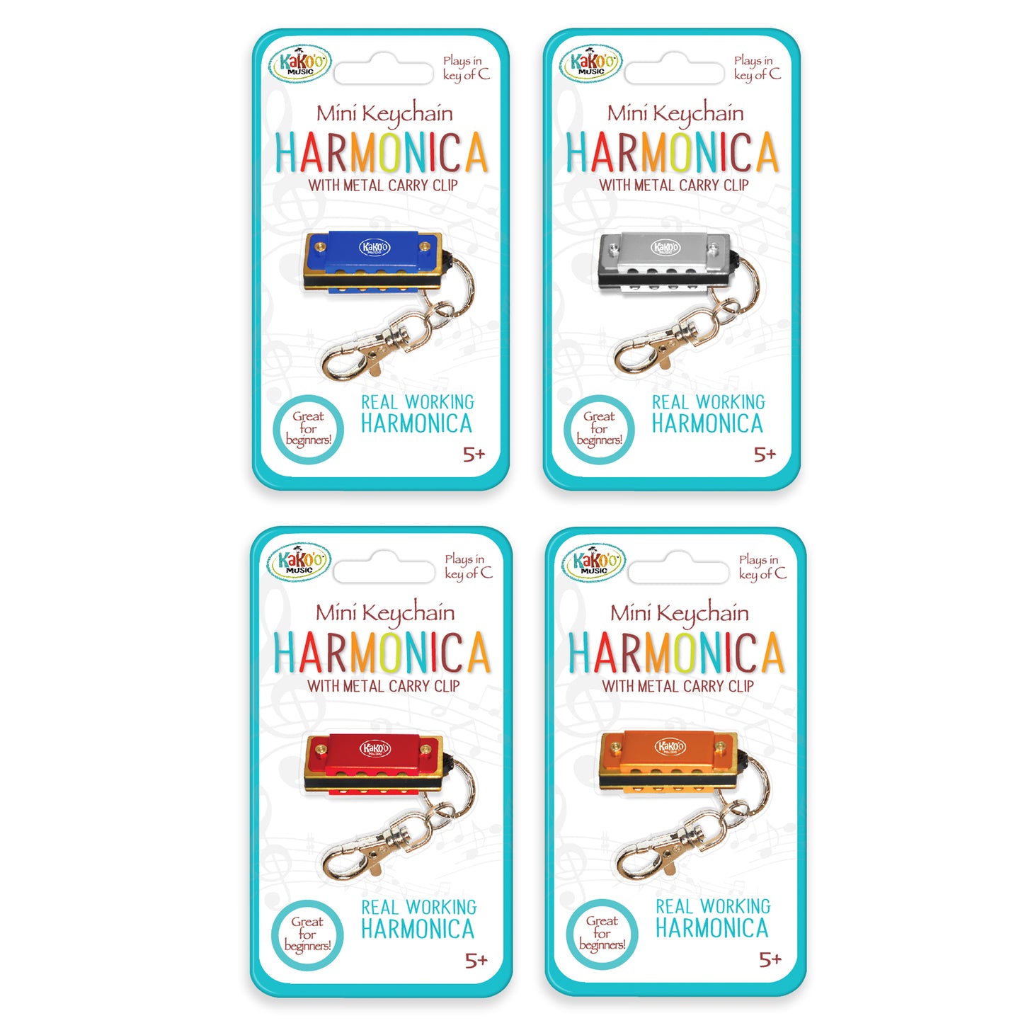 Kako'o Mini Keychain Harmonica