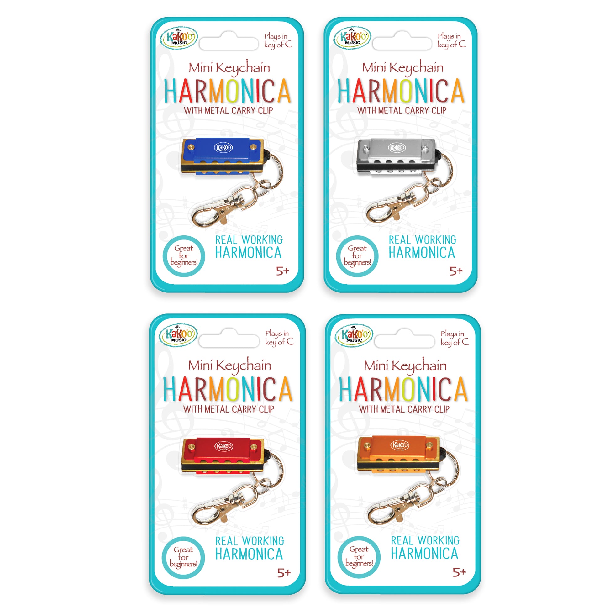 Kako'o Mini Keychain Harmonica