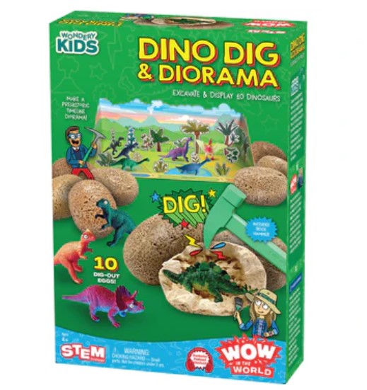 Dino Dig N Diorama Wow in the World