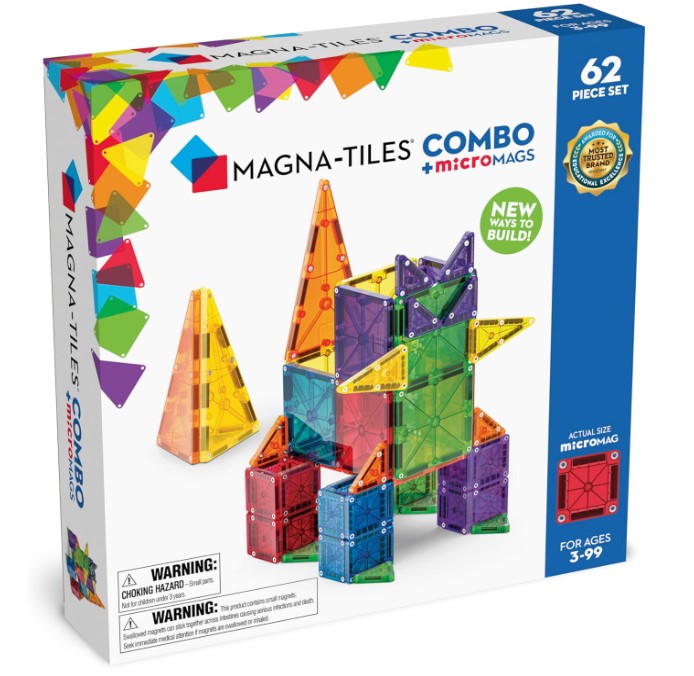 Magnatiles Combo Set 62 Piece