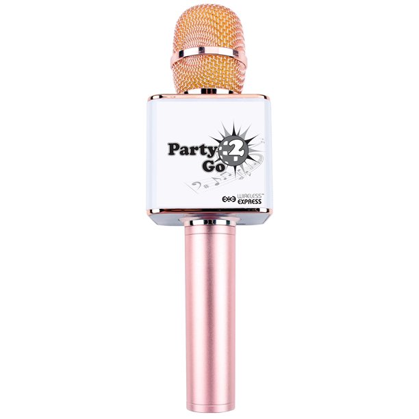 Party 2 Go Karaoke Disco Pink