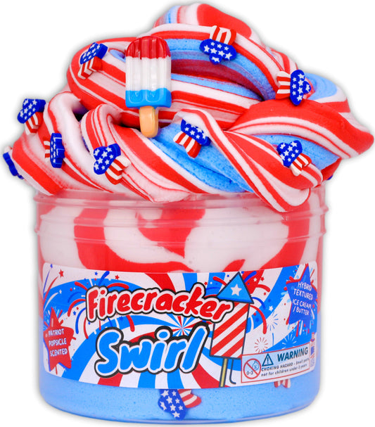 Firecracker Swirl Slime