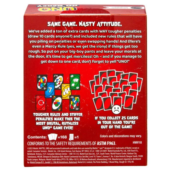 Uno Show 'em No Mercy