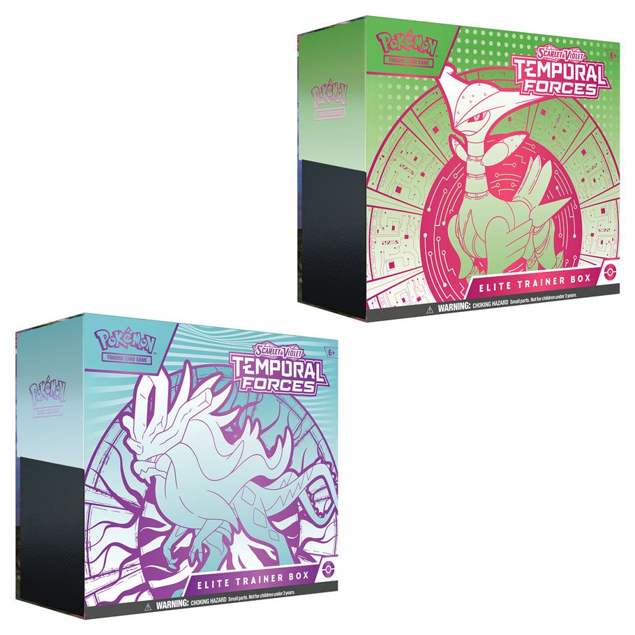 Pokemon Scarlet & Violet 5 Temp Forces Elite Trainer Box