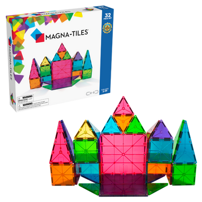 Magnatiles 32 Piece Clear