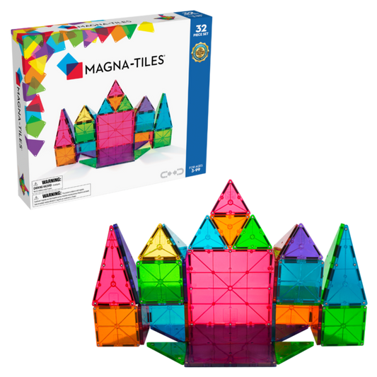Magnatiles 32 Piece Clear