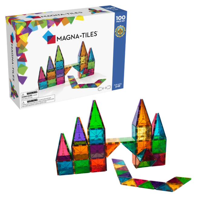 Magnatiles 100 Piece Clear