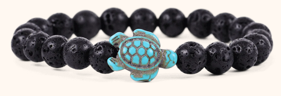 Sea Turtle Lava Stone Journey