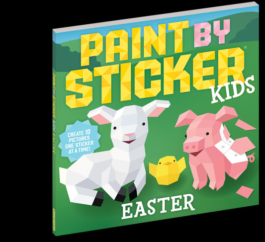 Kids Paint by Sticker Easter