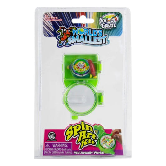 World's Smallest You Create Spin Art Kit